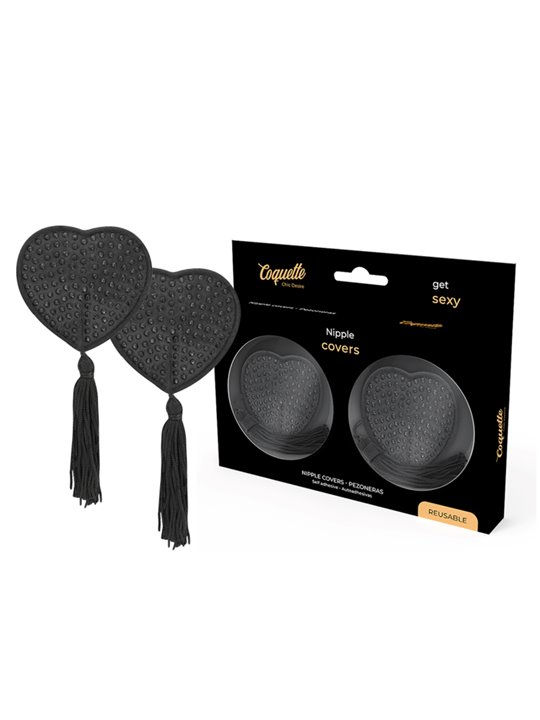Coquette Chic Desire - Black Nipple Covers