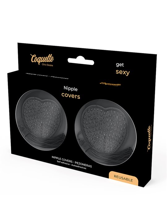 Coquette Chic Desire - Black Nipple Covers
