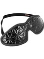 Begme Black Edition - Mascherina Copri Occhi in Pelle Vegana