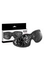 Begme Black Edition - Mascherina Copri Occhi in Pelle Vegana