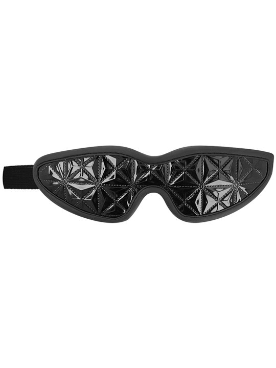 Begme Black Edition - Mascherina Copri Occhi in Pelle Vegana