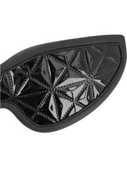 Begme Black Edition - Mascherina Copri Occhi in Pelle Vegana
