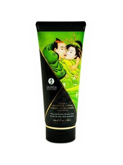 Shunga - Pear & GReen Tea Massage Cream 200 ML