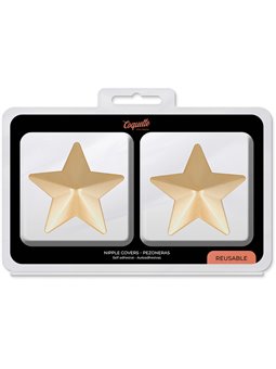 Coquette Chic Desire - Copricapezzoli Dorati a Forma di Stella