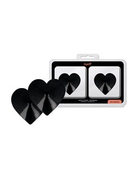 Coquette Chic Desire - Black Hearts Nipple Covers