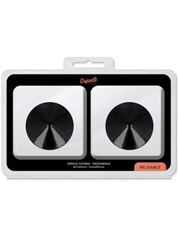 Coquette Chic Desire - Black Circles Nipple Cover