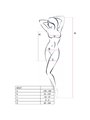 Passion Woman Bs027 Bodystocking Red Dress Style One Size