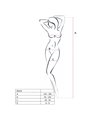 Passion Woman Bs034 Bodystocking Black One Size