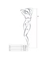 Passion - Woman Bs050 Red Bodystocking One Size