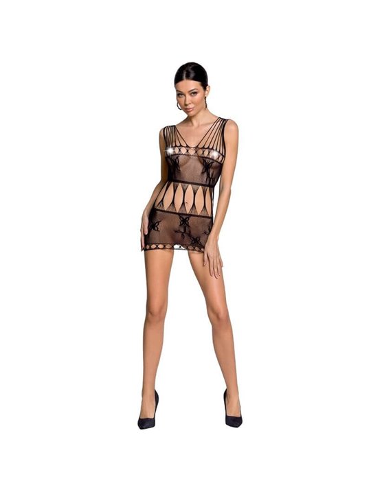 Passion Woman BS090 Bodystocking Black One Size