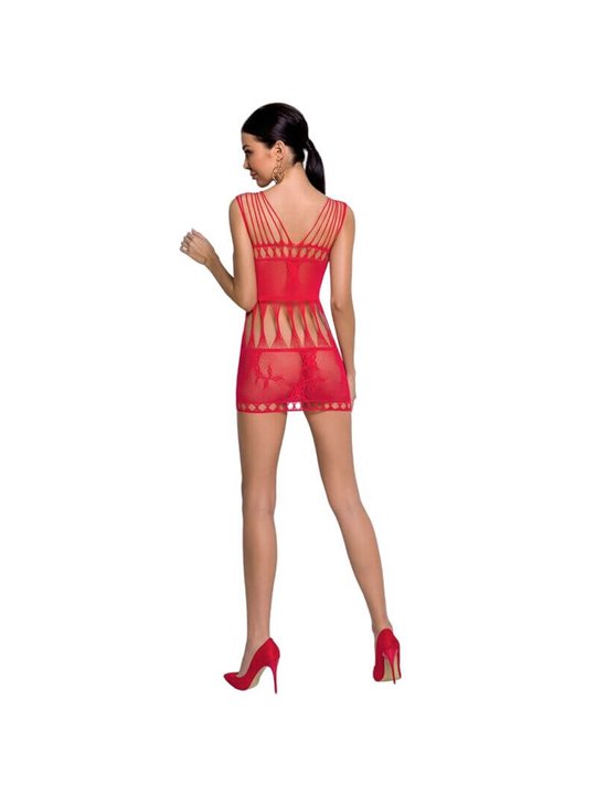 Passion - Woman Bs090 Red Bodystocking One Size