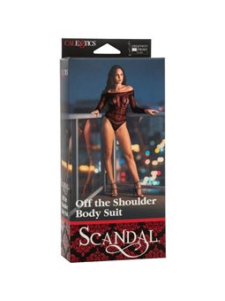 California Exotics - Scandal Shoulder Body Suit One Size