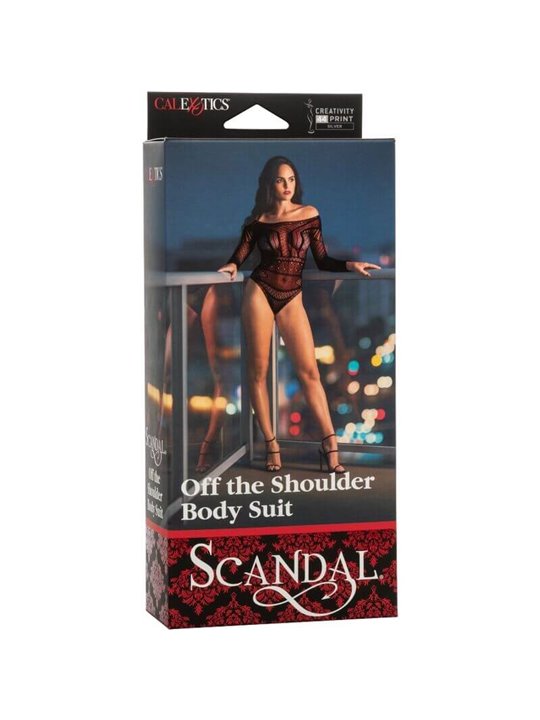 California Exotics - Scandal Shoulder Body Suit One Size