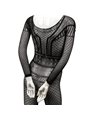 CalExotics Full Length Lace Body Suit - Bodystocking con Cavallo Aperto - Taglia Unica