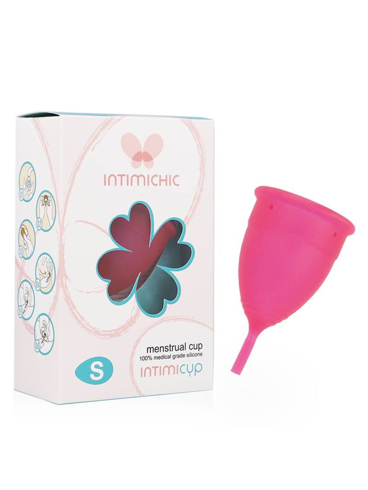 Intimichic - Menstrual Cup Medical GRade Silicone Size S