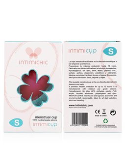 Intimichic - Menstrual Cup Medical GRade Silicone Size S