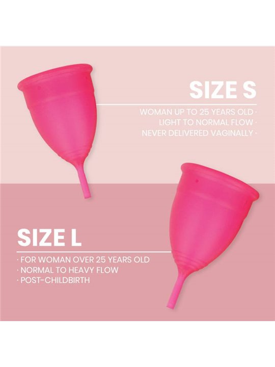 Intimichic - Menstrual Cup Medical GRade Silicone Size S