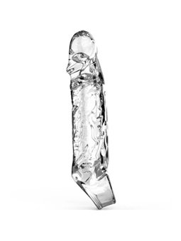 Toyjoy - Guaina Trasparente con Anello Extension Sleeve Medium