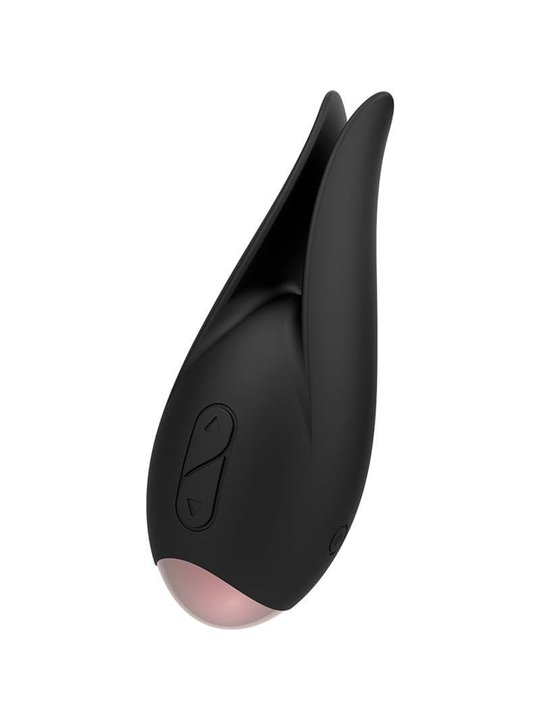 Coquette Toys - Clitorial Stimulator Black / Gold Flower