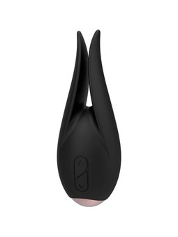 Coquette Toys - Clitorial Stimulator Black / Gold Flower