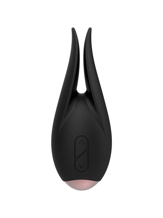 Coquette Chic Desire - Stimolatore Clitorideo Doppio 10 Velocità - Nero/Oro
