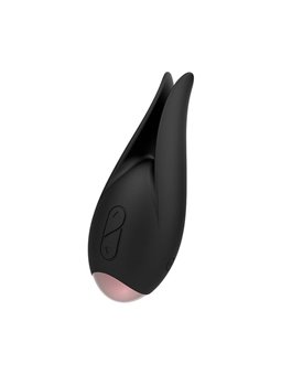 Coquette Chic Desire - Stimolatore Clitorideo Doppio 10 Velocità - Nero/Oro