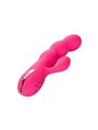 CalExotics Oceanside Orgasm - Vibratore Rabbit con Funzione Aspirazione - Fucsia