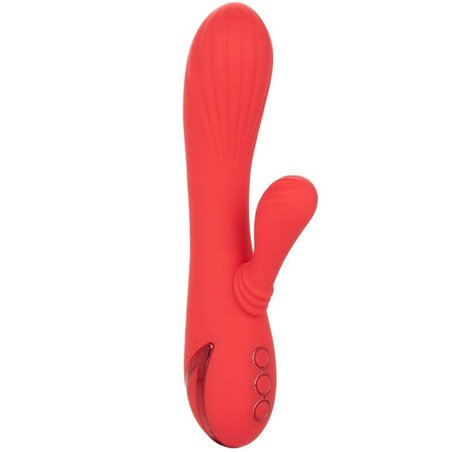 CalExotics Palisades Passion - Vibratore Rabbit Riscaldante 10 Funzioni - Rosso