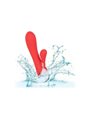 CalExotics Palisades Passion - Vibratore Rabbit Riscaldante 10 Funzioni - Rosso
