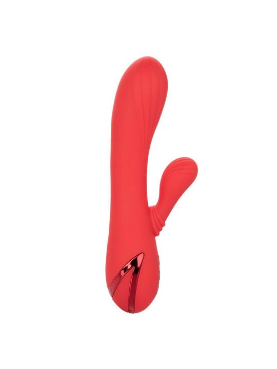 CalExotics Palisades Passion - Vibratore Rabbit Riscaldante 10 Funzioni - Rosso