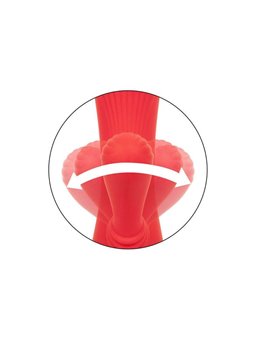 CalExotics Palisades Passion - Vibratore Rabbit Riscaldante 10 Funzioni - Rosso