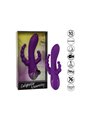 CalExotics Long Beach Bootylicious - Vibratore Rabbit Doppia Penetrazione - Viola