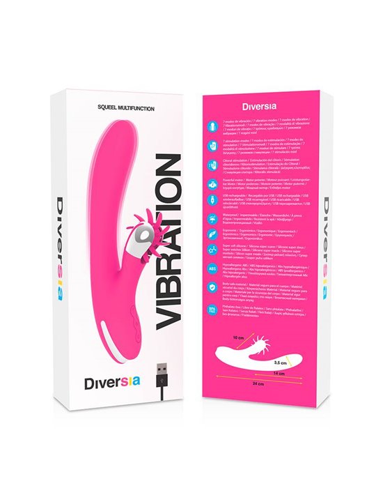 Diversia - Bunny Vibrating 24 CM