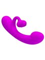 Pretty Love - Sincere Vibrator and Clitoris Sucker Purple Silicone
