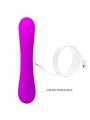 Pretty Love - Sincere Vibrator and Clitoris Sucker Purple Silicone
