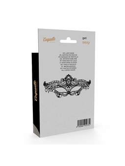 Coquette Chic Desire - Fine Black Lace Mask