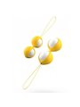 B Swish Bfit Classic - Palline di Kegel in Silicone Giallo 28 GR e 38 GR