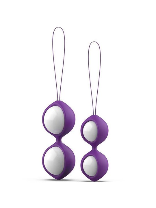 B Swish Bfit Classic - Palline di Kegel in Silicone Viola 28 GR e 38 GR