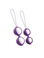 B Swish Bfit Classic - Palline di Kegel in Silicone Viola 28 GR e 38 GR