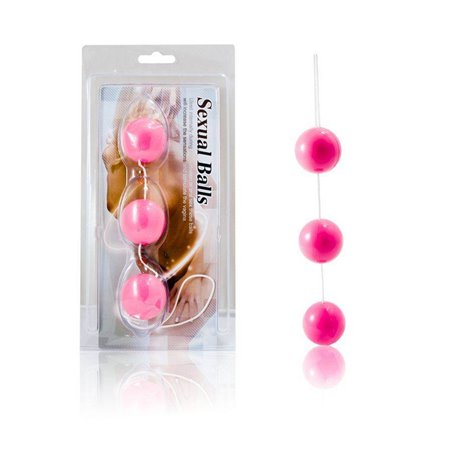 Baile Sexual Balls - Palline Anali e Vaginali in Silicone Rosa