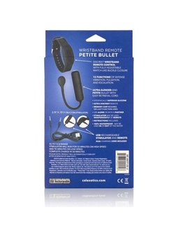CalExotics Wristband Petite Bullet - Proiettile Vibrante con Telecomando