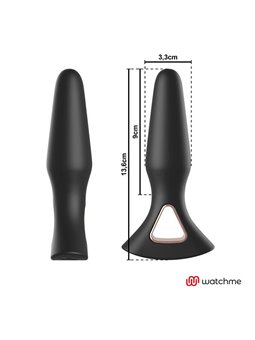 Anbiguo Alexandru - Plug Anale Vibrante Compatibile Watchme