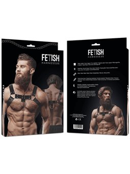 Fetish Submissive Attitude - Men'S Eco-Leather Chest Harness