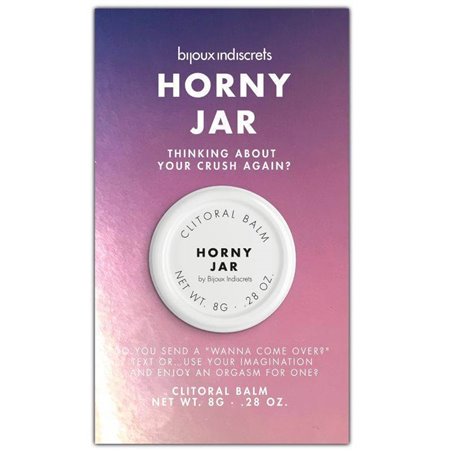 Bijoux Indiscrets Horny Jar - Balsamo per il Clitoride con Effetto Calore