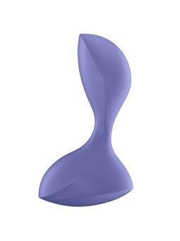 Satisfyer Sweet Seal Vibrating Plug App - Lilac