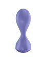 Satisfyer Sweet Seal Vibrating Plug App - Lilac