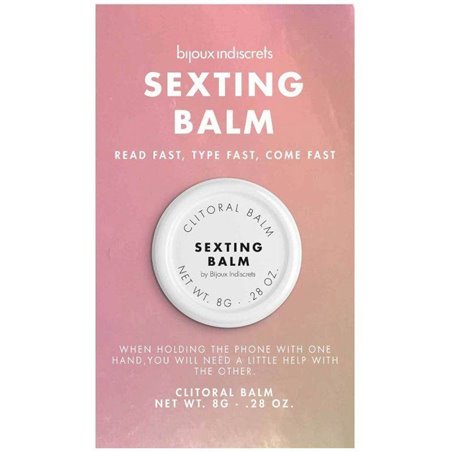 Bijoux Indiscrets Sexting Balm - Balsamo per il Clitoride con Effetto Calore