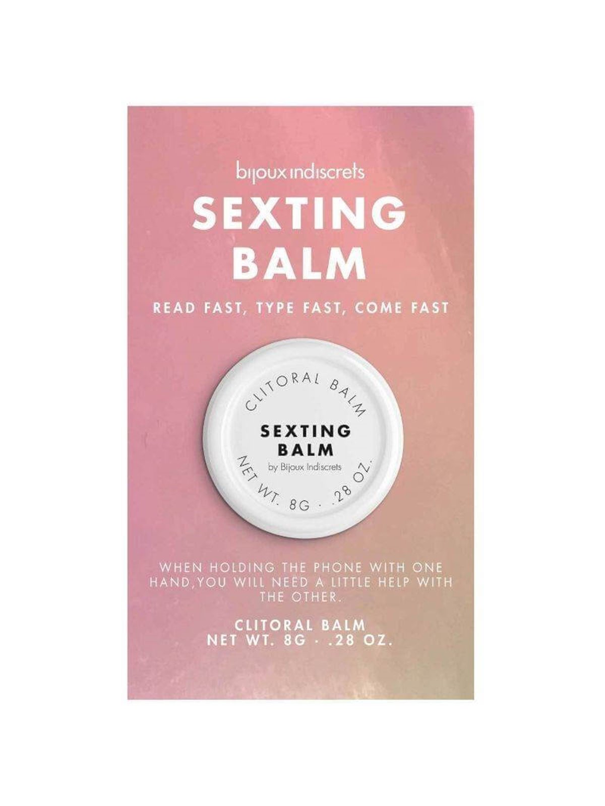 Bijoux Indiscrets Sexting Balm - Balsamo per il Clitoride con Effetto Calore