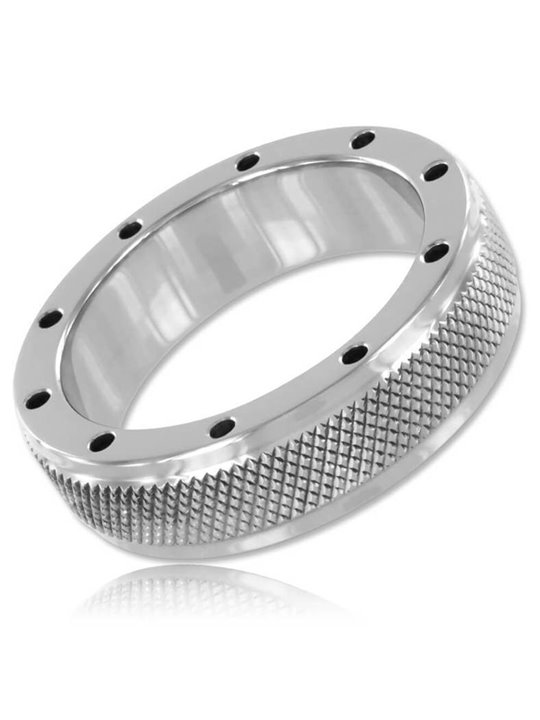 Metal Hard - Anello Fallico in Acciaio 40 MM