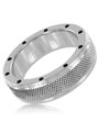 Metal Hard - Anello Fallico in Acciaio 40 MM